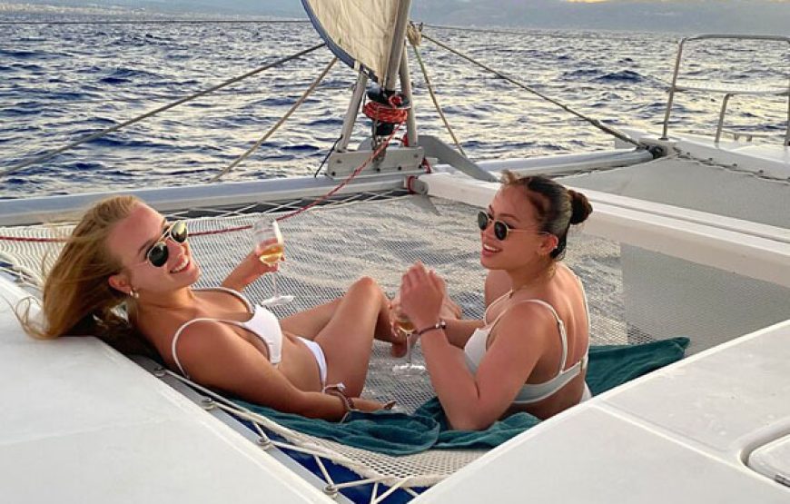 All Day Rethymno Sailing Catamaran (6.5hours)