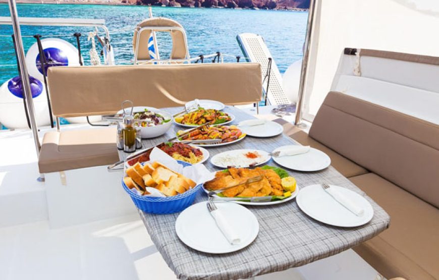All Day Rethymno Sailing Catamaran (6.5hours)