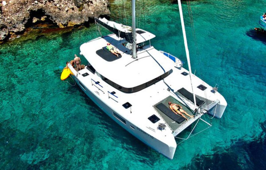 All Day Rethymno Sailing Catamaran (6.5hours)