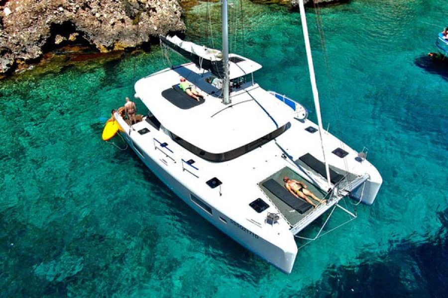 All Day Rethymno Sailing Catamaran (6.5hours)