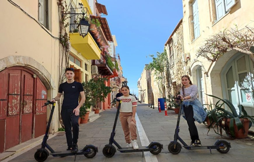 eScooters Rethymno City Tour