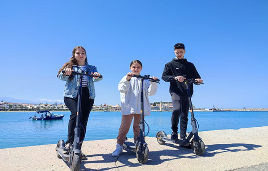eScooters Rethymno City Tour