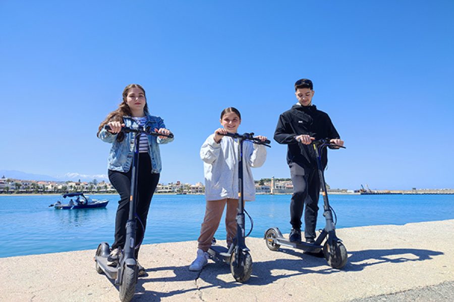 eScooters Rethymno City Tour