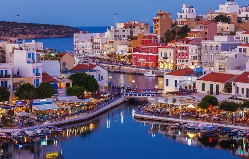 Agios Nikolaos-Spinalonga-Knossos